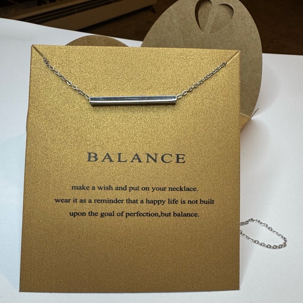 Symbolic Necklace on a Gift Card with Special Message